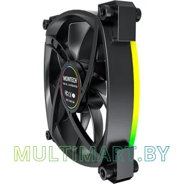 Вентилятор для корпуса Montech AX120 PWM Black (MNT-AX120-B) картинка 6